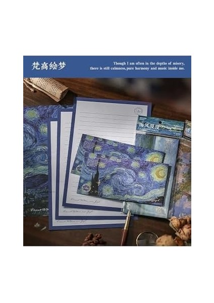 Guguk Yıldızlı Gece Mektup Seti fiyatları