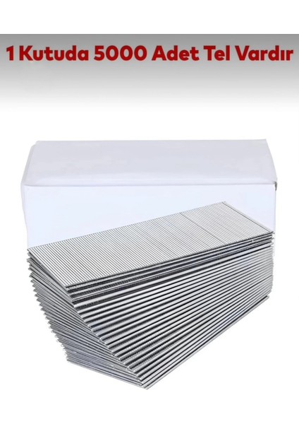 Zımba Teli F40 Sanayi Tipi Süpürgelik Parke Ahşap Mdf Tel Çivi 5000 Adet fırsatları