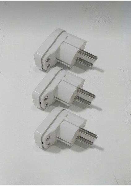 Elektrik Topraklı Erkek Fiş Yan Model Bakalit (3 Adet) modelleri