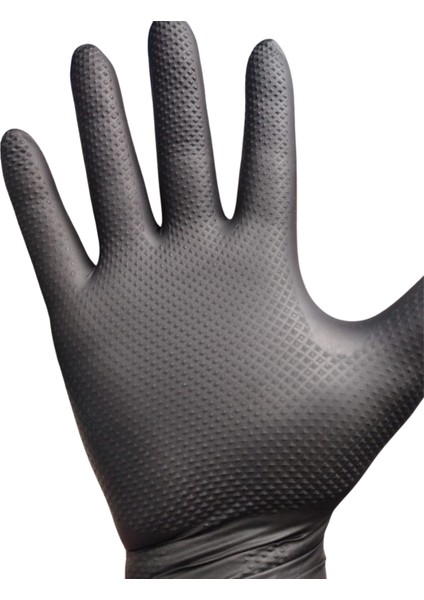 Reınder Dokulu Siyah Nitril Eldiven Xl (50 Pcs) modelleri