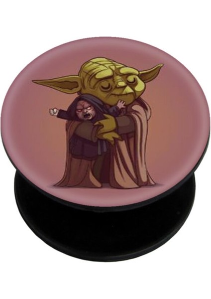 Popsocket Dijital Baskılı Telefon Tutacağı Telefon Parmak Tutucu Popsoket PS2073