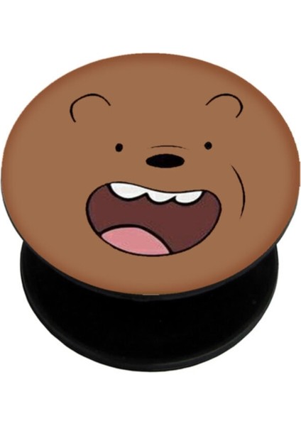 Popsocket Dijital Baskılı Telefon Tutacağı Telefon Parmak Tutucu Popsoket PS1431