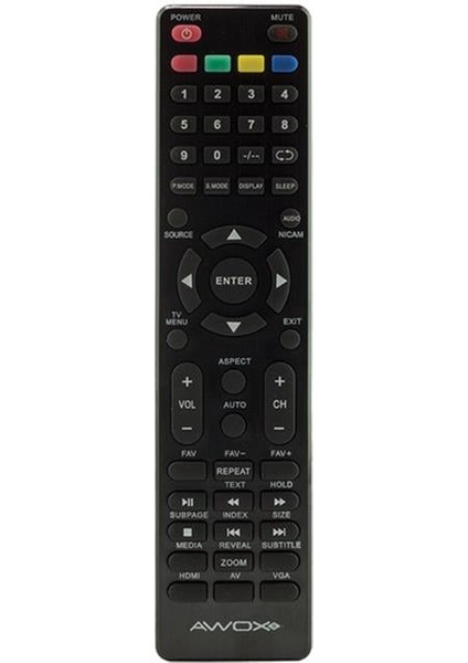 LCD TV Kumandası 20''-22''-32'' Ekran Tipi İçin Kullanışlı Uzaktan Kontrol