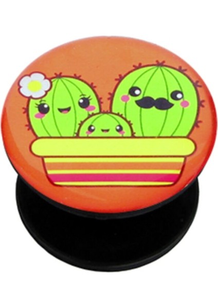 Popsocket Dijital Baskılı Telefon Tutacağı Telefon Parmak Tutucu Popsoket PS1514