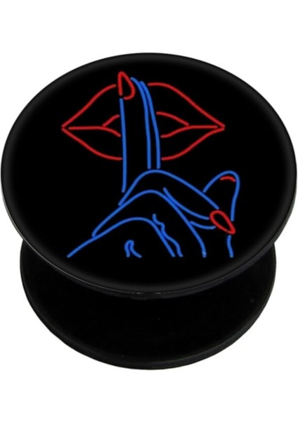 Popsocket Dijital Baskılı Telefon Tutacağı Telefon Parmak Tutucu Popsoket PS2095