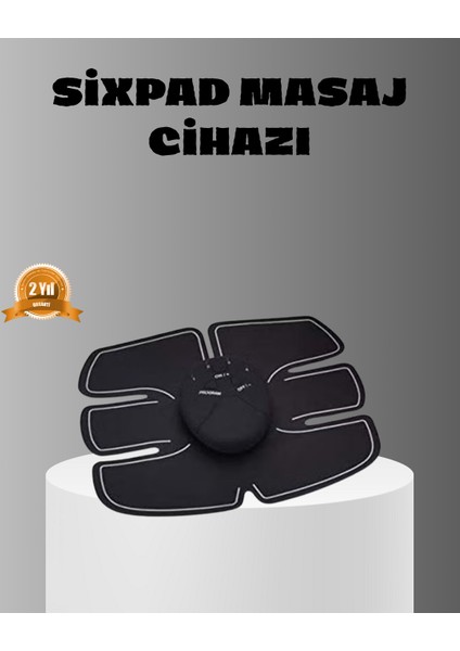 Elektronik Kas Uyarıcı Cihaz 6 Farklı Modlu Pedli Göbek Kol Stimülatör