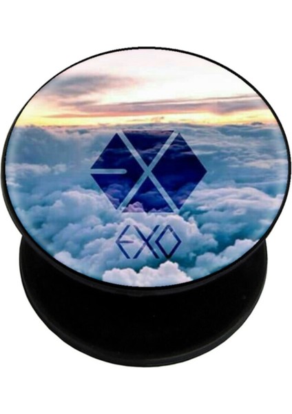 Popsocket Dijital Baskılı Telefon Tutacağı Telefon Parmak Tutucu Popsoket PS1115