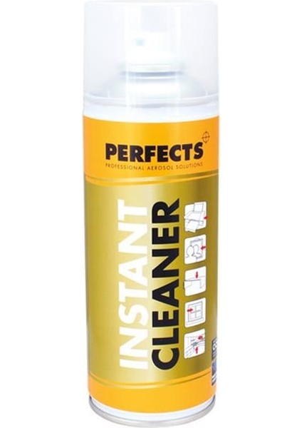 Perfects Instant Cleaner Sarı Kapak Temizleme Köpüğü (400 Ml)