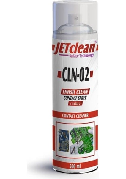 Jetclean Cln-02 500 ml Kontak Yağlı Sprey