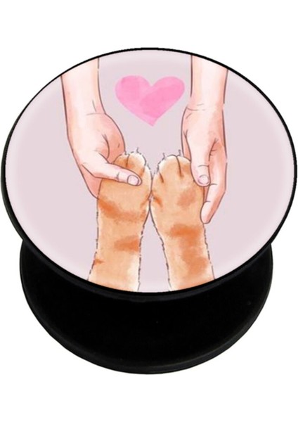 Popsocket Dijital Baskılı Telefon Tutacağı Telefon Parmak Tutucu Popsoket PS1187