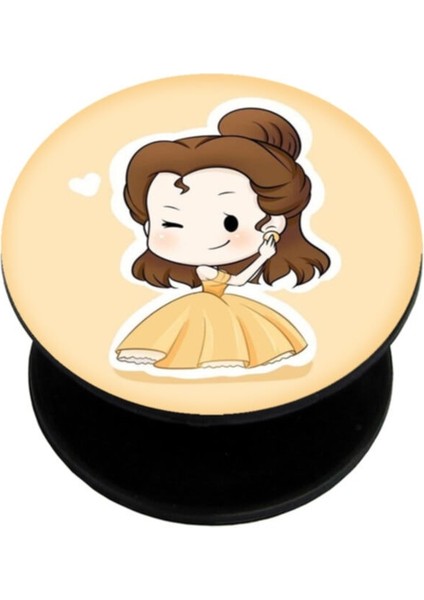 Popsocket Dijital Baskılı Telefon Tutacağı Telefon Parmak Tutucu Popsoket PS1882