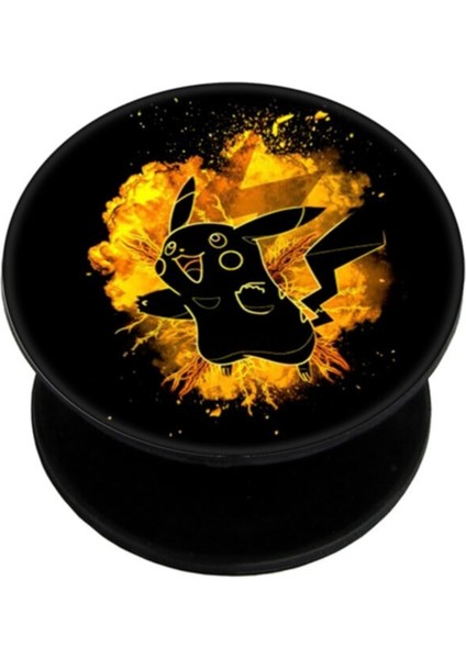 Popsocket Dijital Baskılı Telefon Tutacağı Telefon Parmak Tutucu Popsoket PS1905