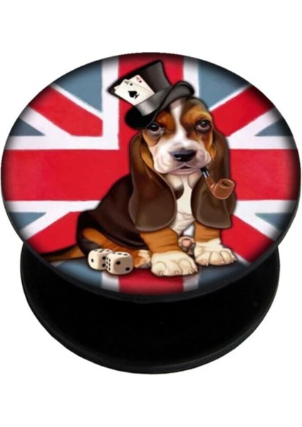 Popsocket Dijital Baskılı Telefon Tutacağı Telefon Parmak Tutucu Popsoket PS1507