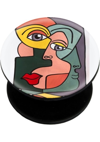 Popsocket Dijital Baskılı Telefon Tutacağı Telefon Parmak Tutucu Popsoket PS1433