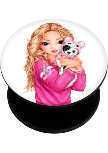 Popsocket Dijital Baskılı Telefon Tutacağı Telefon Parmak Tutucu Popsoket PS1576