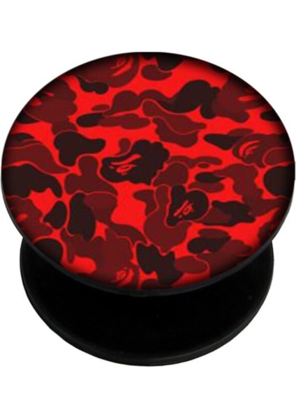 Popsocket Dijital Baskılı Telefon Tutacağı Telefon Parmak Tutucu Popsoket PS1802