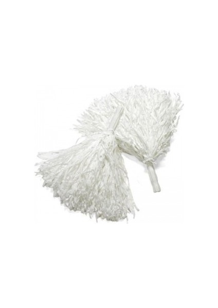 Beyaz Renk Gösteri Ponponu Çift fiyatları