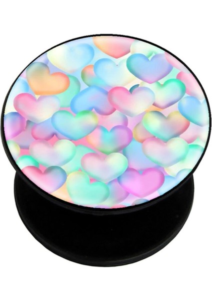 Popsocket Dijital Baskılı Telefon Tutacağı Telefon Parmak Tutucu Popsoket PS1150