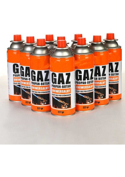 Kamp Ocak Gazı Valfli 227GR - 12 Adet