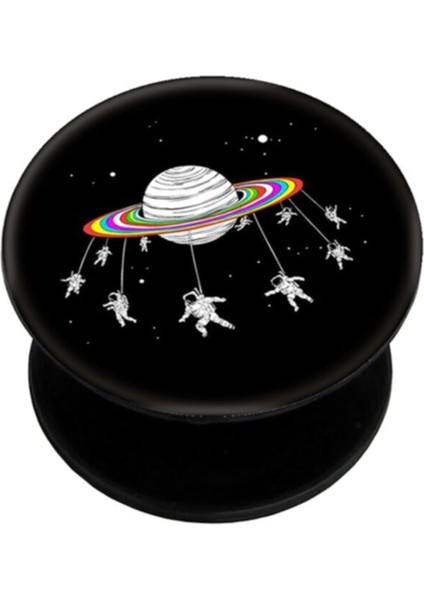 Popsocket Dijital Baskılı Telefon Tutacağı Telefon Parmak Tutucu Popsoket PS1496