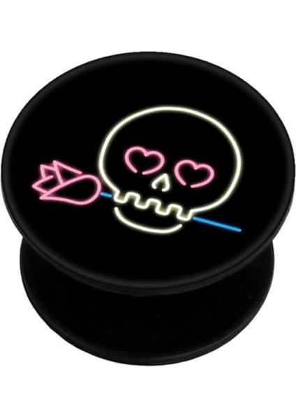 Popsocket Dijital Baskılı Telefon Tutacağı Telefon Parmak Tutucu Popsoket PS2205
