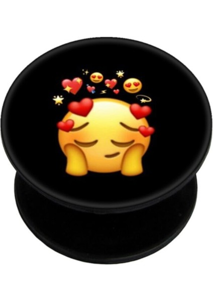 Popsocket Dijital Baskılı Telefon Tutacağı Telefon Parmak Tutucu Popsoket PS1451