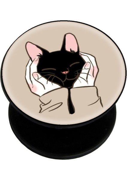 Popsocket Dijital Baskılı Telefon Tutacağı Telefon Parmak Tutucu Popsoket PS1191