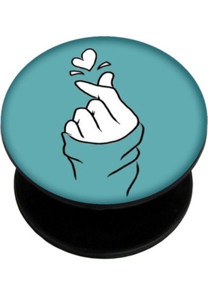 Popsocket Dijital Baskılı Telefon Tutacağı Telefon Parmak Tutucu Popsoket PS1567