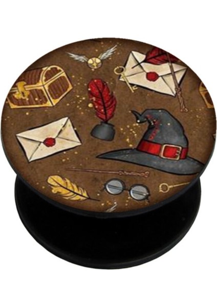 Popsocket Dijital Baskılı Telefon Tutacağı Telefon Parmak Tutucu Popsoket PS1894