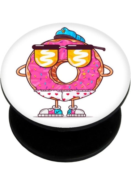 Popsocket Dijital Baskılı Telefon Tutacağı Telefon Parmak Tutucu Popsoket PS2108