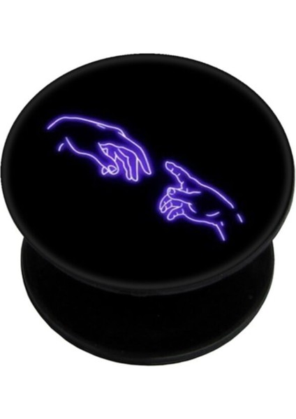 Popsocket Dijital Baskılı Telefon Tutacağı Telefon Parmak Tutucu Popsoket PS2019