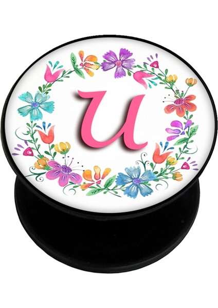 Popsocket Dijital Baskılı Telefon Tutacağı Telefon Parmak Tutucu Popsoket PS1019