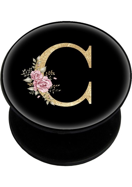 Popsocket Dijital Baskılı Telefon Tutacağı Telefon Parmak Tutucu Popsoket PS1071