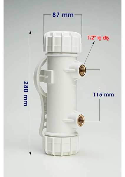 Kombi Şofben ve Güneş Enerjisi Pislik ve Kireç Önleyici Filtre fırsatları