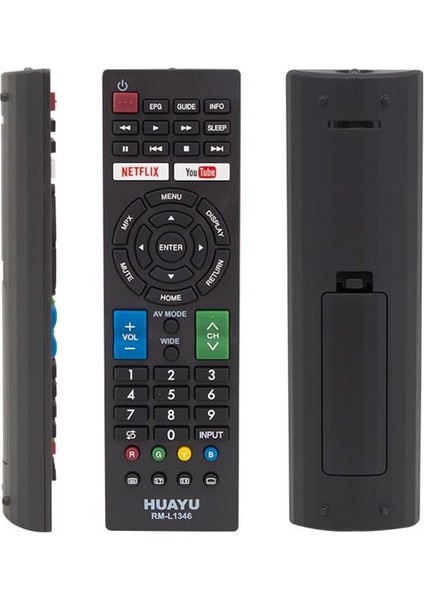 RM-L1346 LCD Netflix LCD LED Tv Kumandası