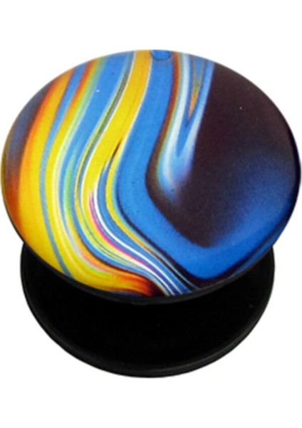 Popsocket Dijital Baskılı Telefon Tutacağı Telefon Parmak Tutucu Popsoket PS2105