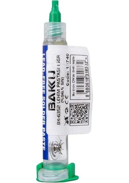 Baku BK-6352 16 Gr. Lehim Pastası