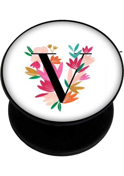 Popsocket Dijital Baskılı Telefon Tutacağı Telefon Parmak Tutucu Popsoket PS1016