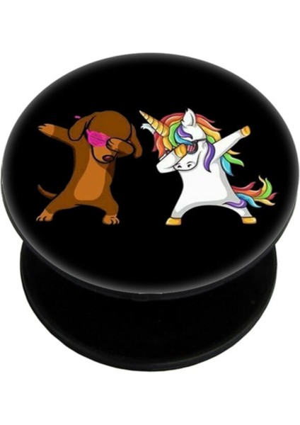 Popsocket Dijital Baskılı Telefon Tutacağı Telefon Parmak Tutucu Popsoket PS1819