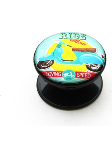 Popsocket Dijital Baskılı Telefon Tutacağı Telefon Parmak Tutucu Popsoket PS1419