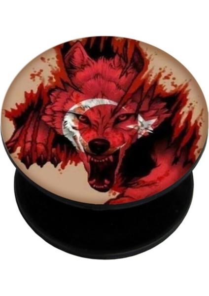 Popsocket Dijital Baskılı Telefon Tutacağı Telefon Parmak Tutucu Popsoket PS1294