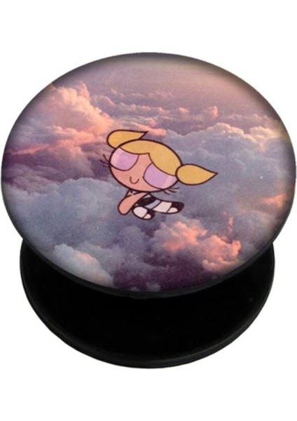 Popsocket Dijital Baskılı Telefon Tutacağı Telefon Parmak Tutucu Popsoket PS1365