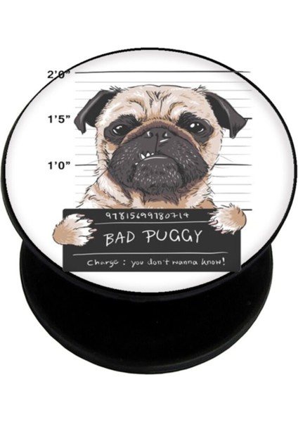 Popsocket Dijital Baskılı Telefon Tutacağı Telefon Parmak Tutucu Popsoket PS1130