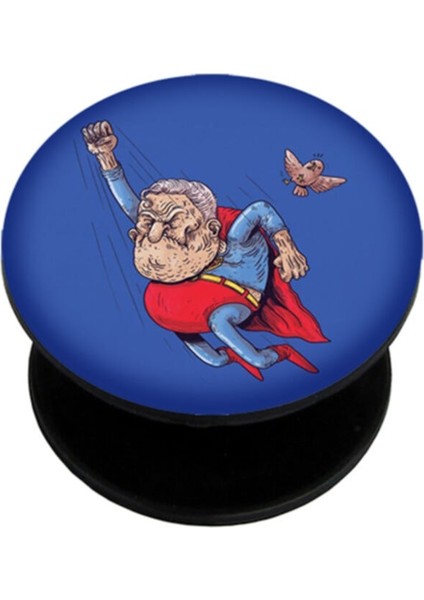 Popsocket Dijital Baskılı Telefon Tutacağı Telefon Parmak Tutucu Popsoket PS1939