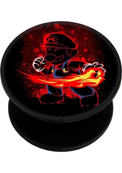 Popsocket Dijital Baskılı Telefon Tutacağı Telefon Parmak Tutucu Popsoket PS1836