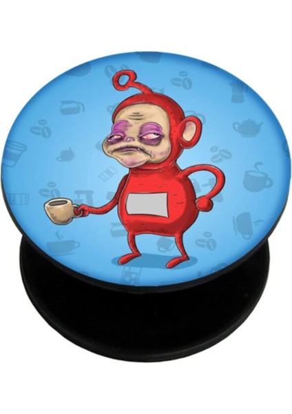 Popsocket Dijital Baskılı Telefon Tutacağı Telefon Parmak Tutucu Popsoket PS1826