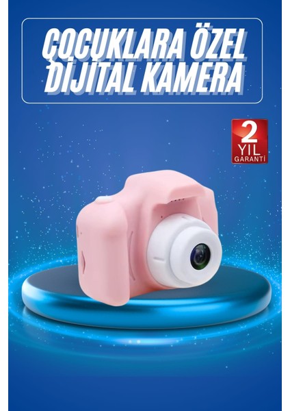 2.0 Inç Ekran 1080P Hd Çocuk Fotoğraf Makinesi