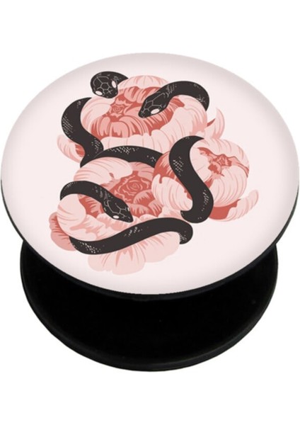 Popsocket Dijital Baskılı Telefon Tutacağı Telefon Parmak Tutucu Popsoket PS2195