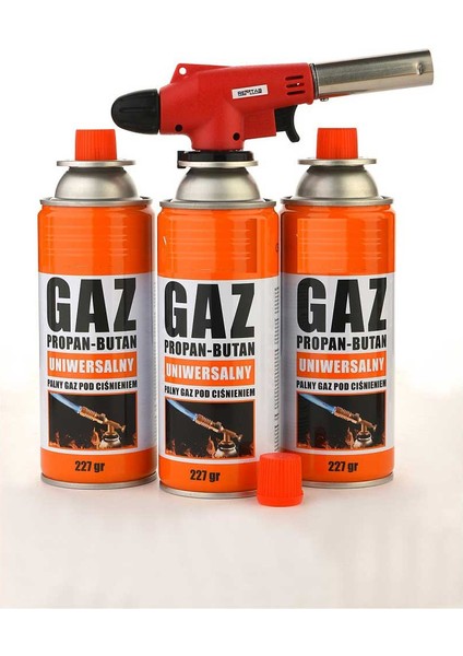 Kamp Ocak Gazı Valfli Pürmüz 6 Lı Set