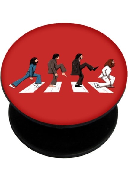 Popsocket Dijital Baskılı Telefon Tutacağı Telefon Parmak Tutucu Popsoket PS1495